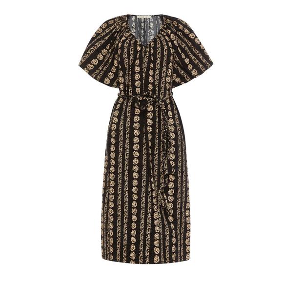 NEW MARIE OLIVER foster dress in raven rows - Picture 2 of 3